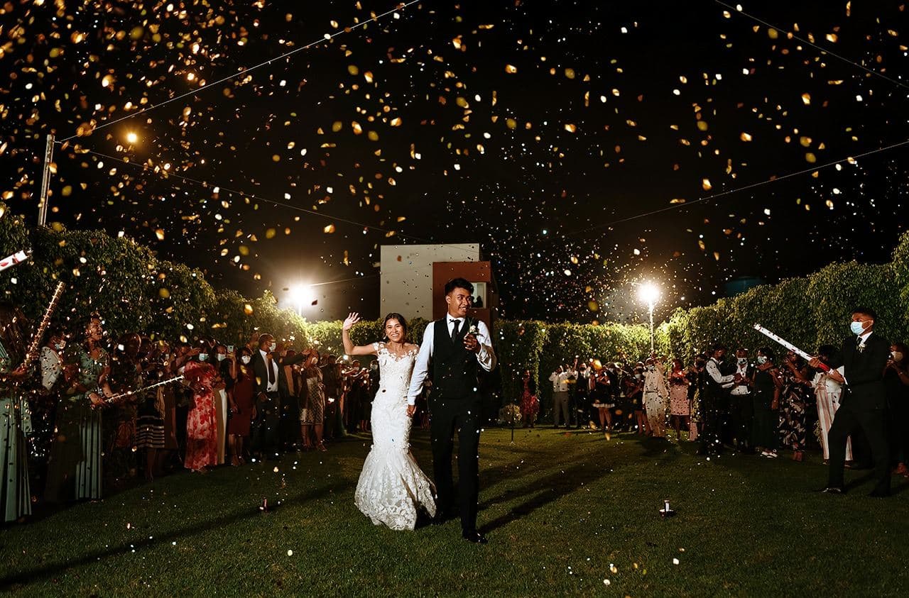Mariage — moment d'émotion